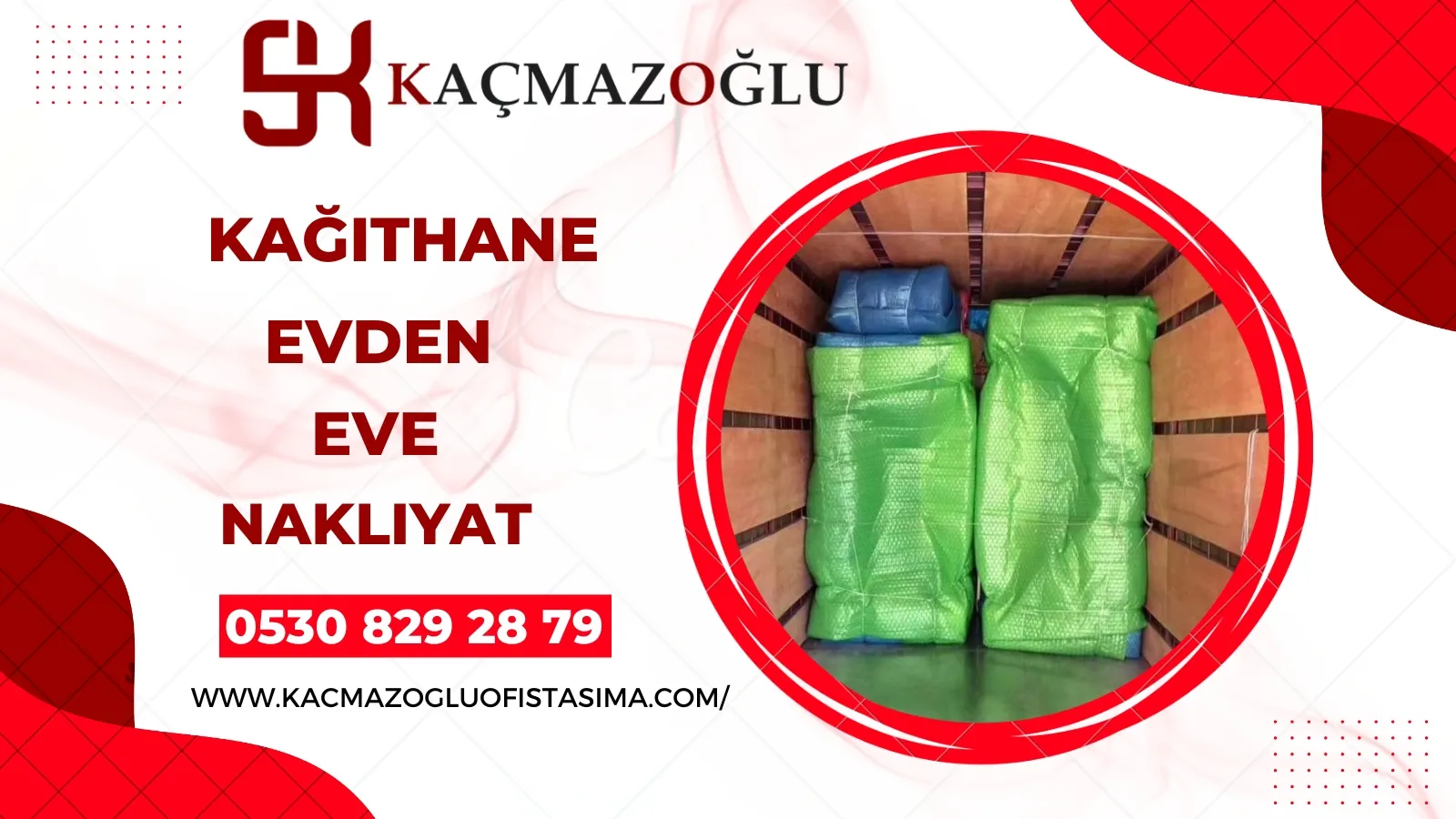 Kağıthane evden eve nakliyat 